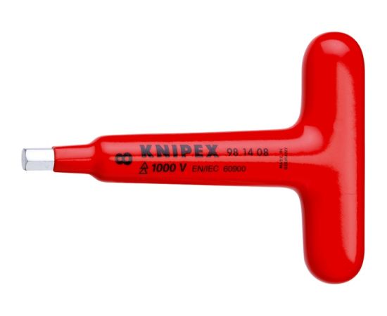 T-formas skrūvgriezis Knipex 981408; HEX8