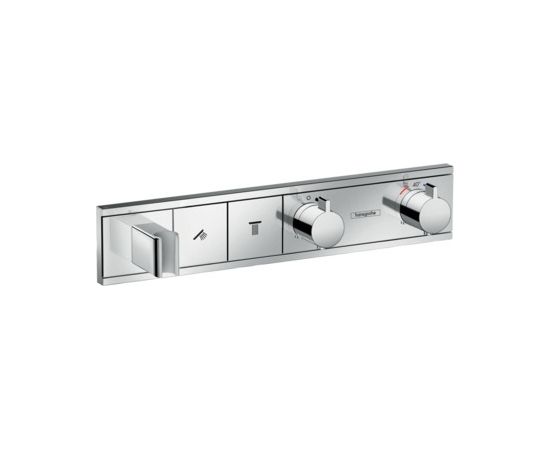 Hansgrohe iebūvējamā termostata RainSelect virsapmetuma daļa, ar 2 izejām, hroms