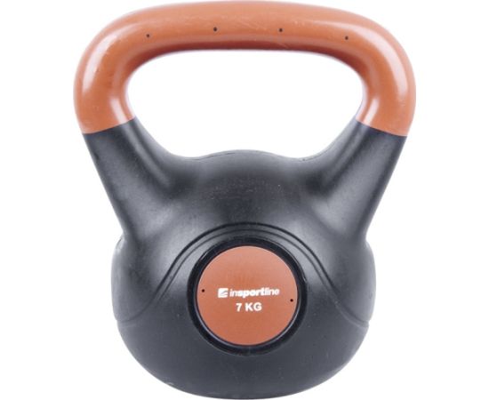 Insportline Vinila cementa pildviela Vin-Bell Dark 7kg Svaru ripas un stieņi