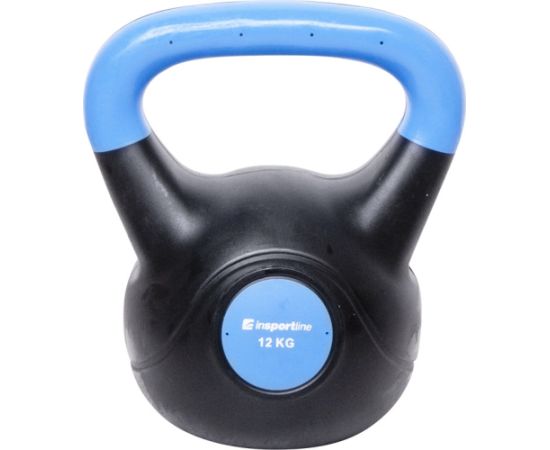 Insportline Vinila cementa pildviela Vin-Bell Dark 12kg Hanteles