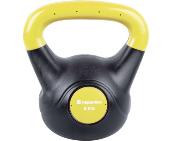 Insportline Vinila cementa pildviela Vin-Bell Dark 6kg Hanteles
