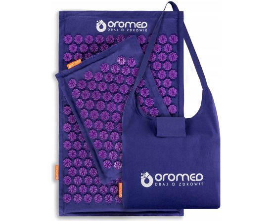 Oromed akupresūras paklājs ORO-HEALTH, violeta krāsa