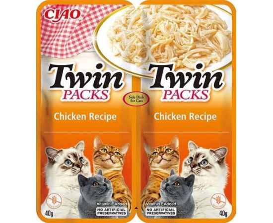 INABA Twin Packs Chicken - cat treats - 2 x 40g