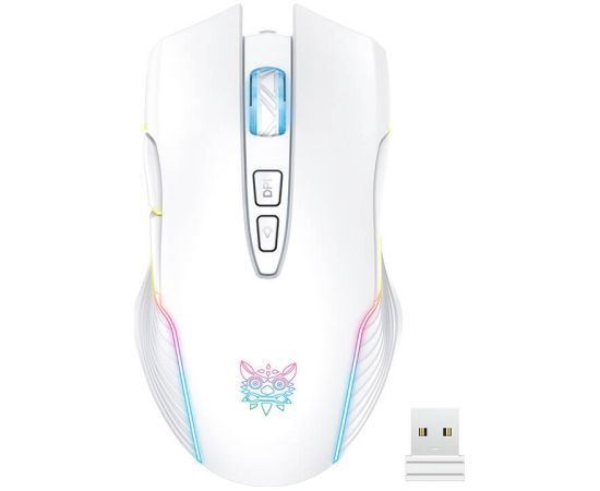 Onikuma CW905 White Wireless Gaming Mouse