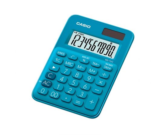 Kalkulators CASIO MS-7UC, zils