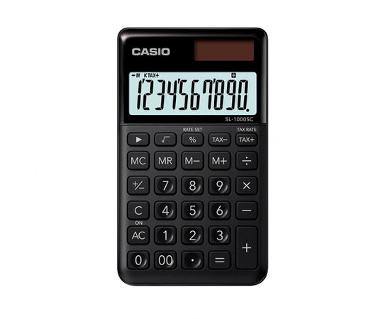 Kalkulators CASIO SL-1000SC, melns