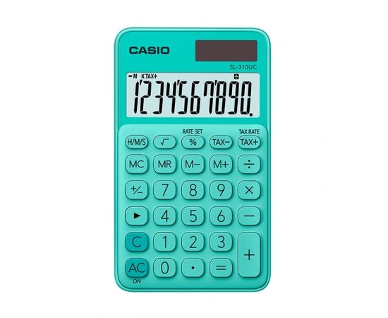 Kalkulators CASIO SL-310UC, piparmētru zaļš