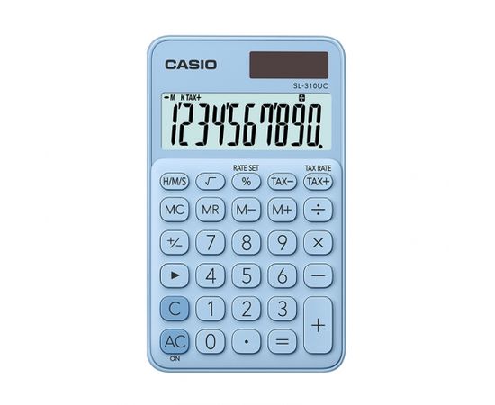 Kalkulators CASIO SL-310UC, zils (blurry blue)