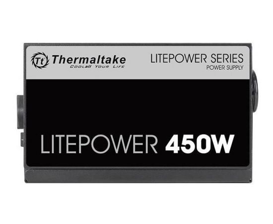 Thermaltake Litepower II Black 450W (Active PFC, 2xPEG, 120mm)