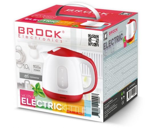 Elektriskā tējkanna Brock Electronics WK 0714 RD