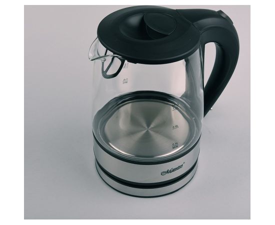 Feel-Maestro MR062 electric kettle 1.2 L Black, Transparent 1630 W