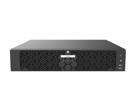 Uniview NVR508‑128E‑R ~ UNV 32MP IP NVR 128 kanāli 384Mbps HDDx8+eSATAx1(Hot swap)