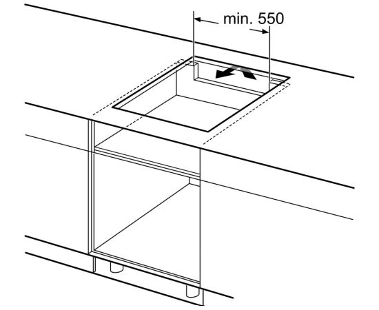 Bosch PIX63KHC1Z Sērija6 Indukcijas plīts virsma 60cm Iebūvējama virsma - Indukcijas
