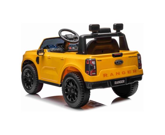 Bērnu elektromobilis RoGer Ford Ranger LIFT dzeltenā