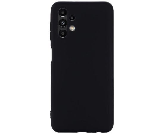 iLike   Satin Matt Case for Samsung Galaxy A13 4G black Neoriģinālie Maciņi