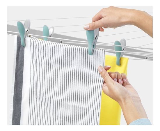 BRABANTIA knaģi,Yellow Mint, 8 gab - 105425 Veļas kopšana