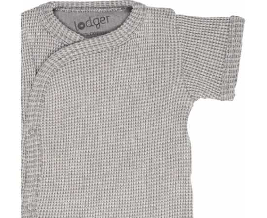 Lodger Romper Ciumbelle adītas kokvilnas bodijs ar īsām piedurknēm, Donkey, 74 cm - RFC 078_74 Kokvilnas bodiji, rāpuļi