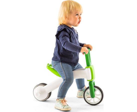Chillafish Bunzi līdzsvara velosipēds - transformers pašiem mazākajiem 2-in-1, no 1 līdz 3 gadiem, zaļš - CPBN02LIM Баланс-велосипеды для детей