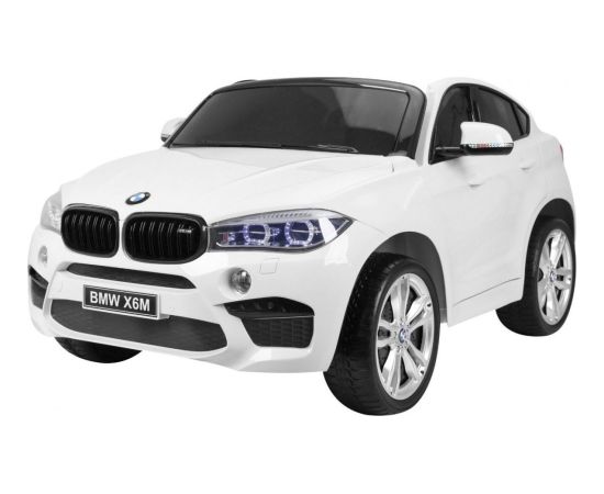 Детский электромобиль BMW X6M 2 места XXL Белый