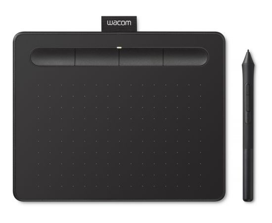 (Ir veikalā) Wacom graphics tablet Intuos Basic Pen S, black