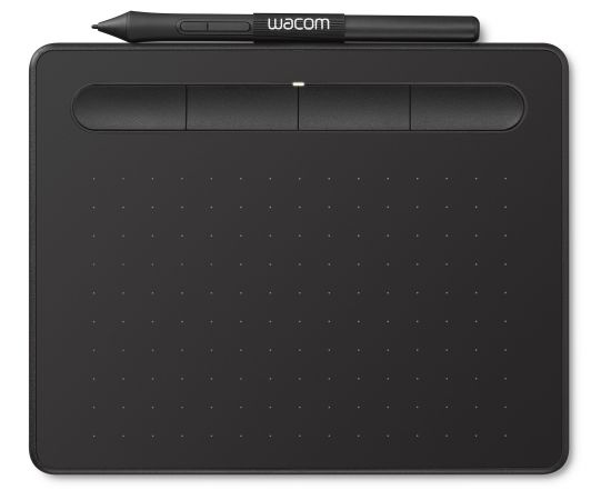 (Ir veikalā) Wacom graphics tablet Intuos Basic Pen S, black