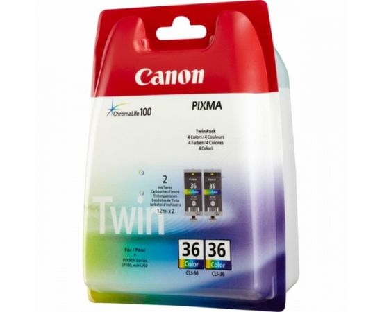 Canon Ink CLI-36 Color Twin-Pack (1511B018)