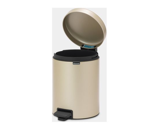 BRABANTIA atkritumu tvertne ar pedāli NewIcon, 5 l, Champagne - 304422