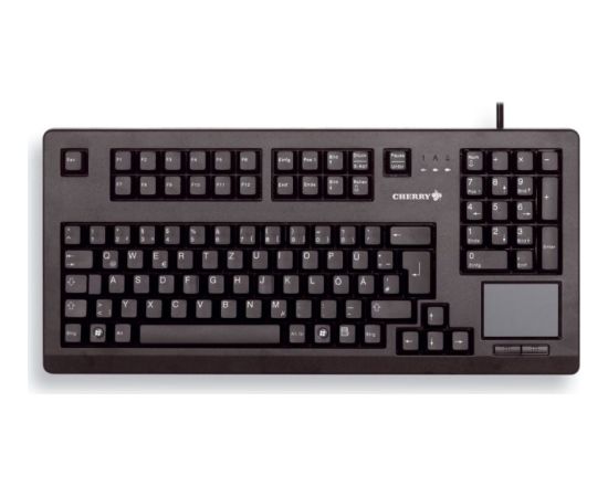 CHERRY TouchBoard G80-11900 (black, US layout, integrated touchpad)