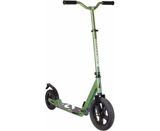 Six Degrees Scooter skrejritenis ar amortizāciju,300 mm un 205 mm, zaļš - AU 534 Самокаты и скейтборды
