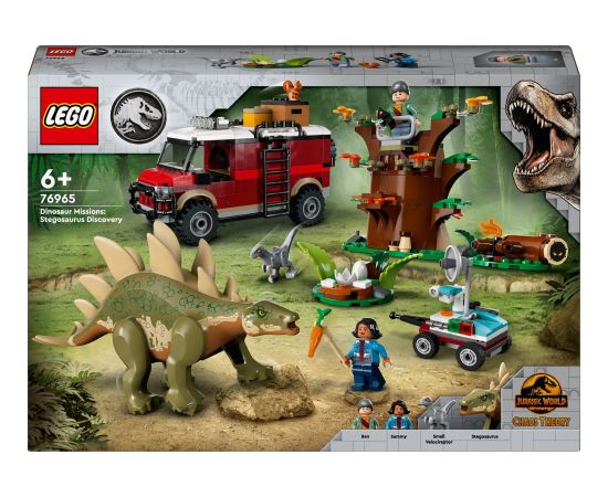 LEGO Jurassic World Dinozauru misijas: stegozaura atklāšana(76965)
