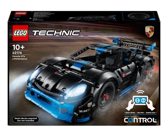 LEGO® Technic Porsche GT4 e-Performance sacīkšu auto (42176)