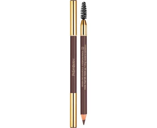 Yves Saint Laurent Dessin Des Sourcils Eyebrow Pencil 1.3g - 04 Ash Dekoratīvā kosmētika
