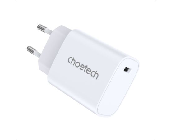 Choetech lādētāju komplekts Q5004 20W PD iPhone 12|13 balts (2gab)