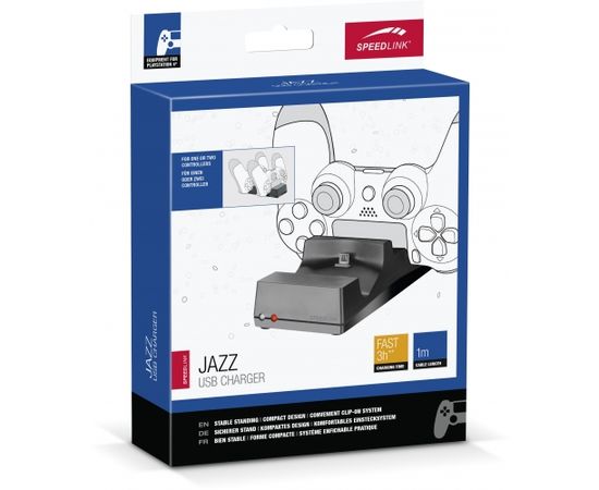 Speedlink lādētājs Jazz PS4 (SL-450000-BK)