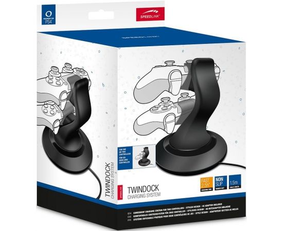 Speedlink lādētājs Twindock PS4 SL4511-BK