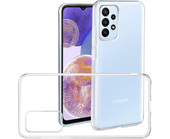 Fusion Ultra Back Case 1 mm silikona aizsargapvalks Samsung S711 Galaxy S23 FE caurspīdīgs
