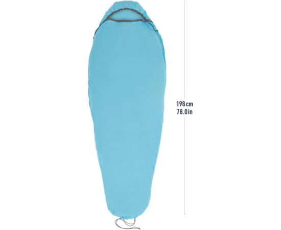 Sea To Summit guļammaisa iekšpalags Breeze Sleeping Bag Liner Mummy w/ Drawcord Compact