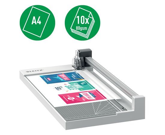 Leitz Precision Home Office Paper Trimmer A4, 10 sheets