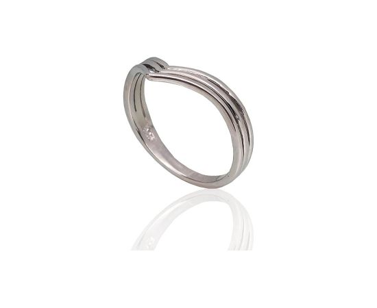Sudraba gredzens #2101786(PRh-Gr), Sudrabs 925°, rodijs (pārklājums), Izmērs: 17.5, 2 gr. Sieviešu