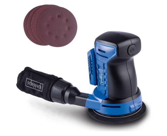 Cordless circular sander C-OBS125-X, carcass, Scheppach