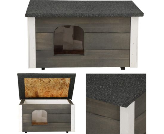 Конурка для собак Springos DH001 GREY "s"