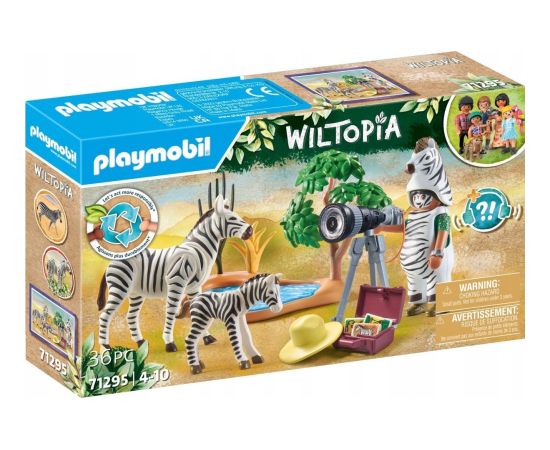Playmobil Zestaw z figurkami Wiltopia 71295 Wycieczka z fotografką zwierząt
