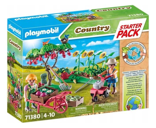 Playmobil Zestaw z figurkami Country 71380 Starter Pack Ogród warzywny