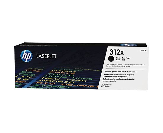 Hewlett-packard HP Cartridge No.312X Black HC (CF380X)