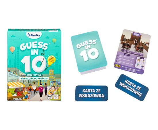 Spin Master Skillmatics Guess in 10 Miasta całego świata 6062590 Spin Master Galda spēles