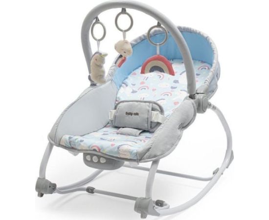 Baby Mix 53425 LEŻAK Z WIBRACJĄ UNICORN Šūpuļkrēsli