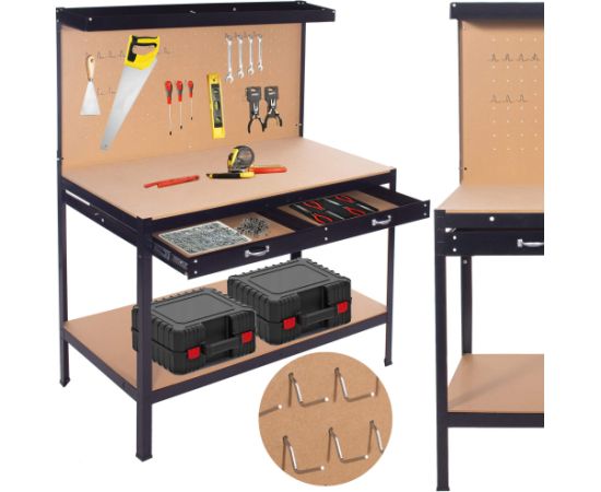 Garāžas darbagalds Springos HA5258 120x60x155 cm Darbagaldi un darbnīcu mēbeles 