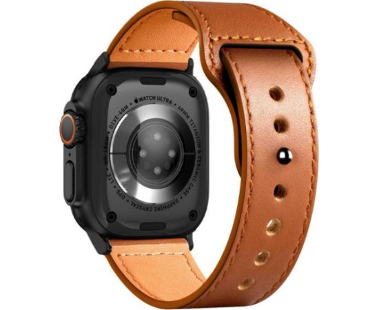 Tech-Protect ремешок для часов NaturalFit Apple Watch 42/44/45/49 мм, коричневый