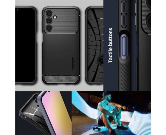 Spigen Rugged Armor case for Samsung Galaxy A25 5G - matte black Neoriģinālie Maciņi Spigen Rugged Armor case for Samsung Galaxy A25 5G - matte black Neoriģinālie Maciņi