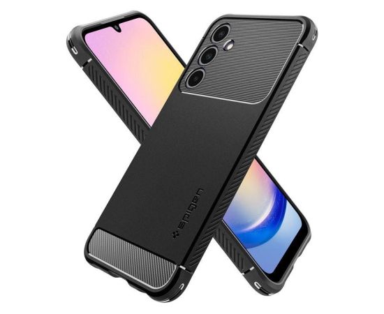 Spigen Rugged Armor case for Samsung Galaxy A25 5G - matte black Neoriģinālie Maciņi Spigen Rugged Armor case for Samsung Galaxy A25 5G - matte black Neoriģinālie Maciņi